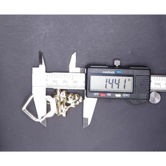 Vintage Faux Pearl Scarf Clip Grapes Bunch Gold Tone in Gift Box - Picture 6 of 6